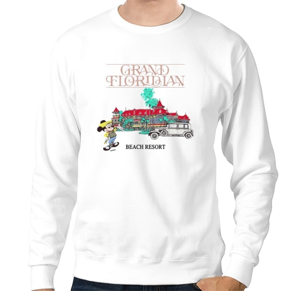 Grand Floridian Style 80_s Disney Resort Unisex Sweatshirts